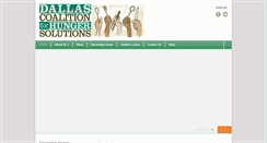 Desktop Screenshot of dallashungersolutions.org